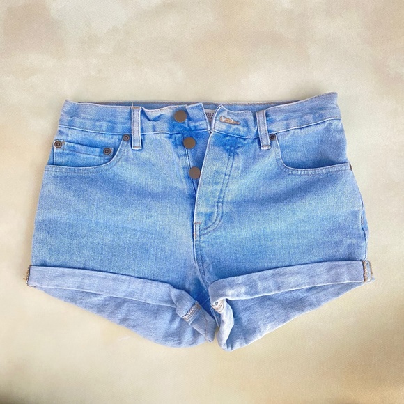 Size 26 high waisted shorts jean - Picture 3 of 4